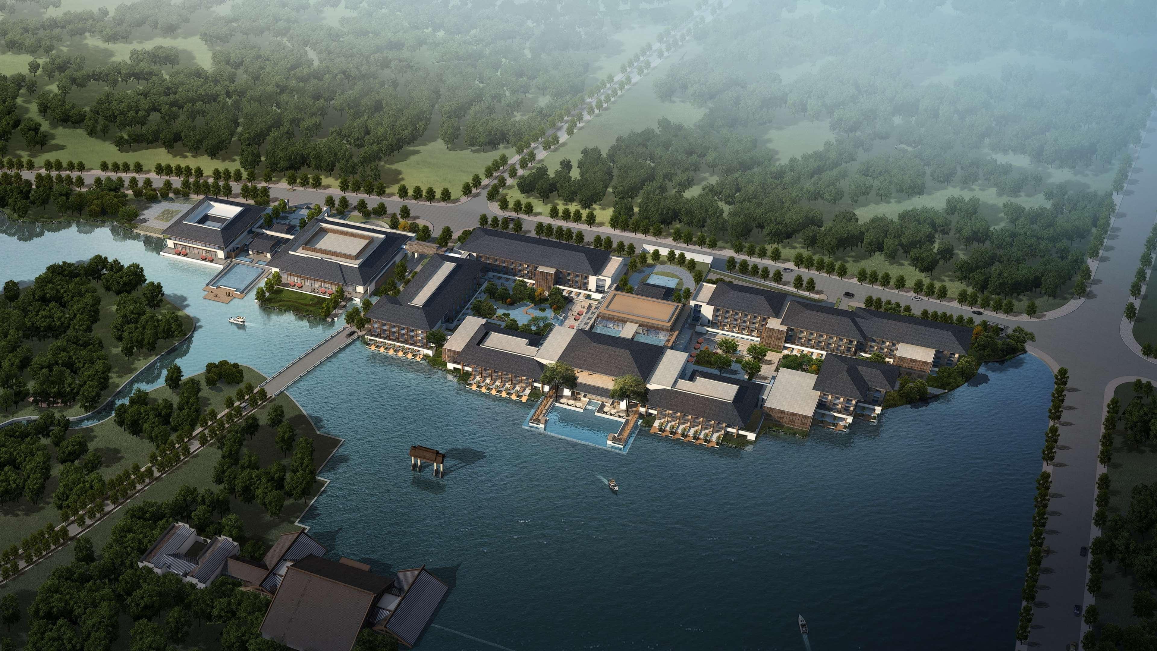 Hilton Shanghai Songjiang Guangfulin ภายนอก รูปภาพ